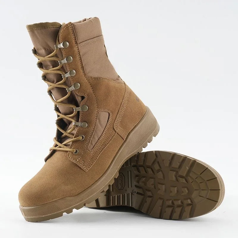 Chaussures Randonnée Montagne WOMY Homme Antidérapantes – Coton, Semelle Caoutchouc, Lacets | Trekking, Outdoor | T.40-47 | Marron & Khaki