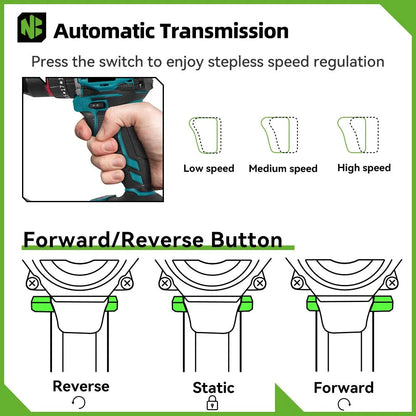 perceuse sans fil NEWBENY 21+3 BLACKBEARD OUTDOOR INDUSTRIES