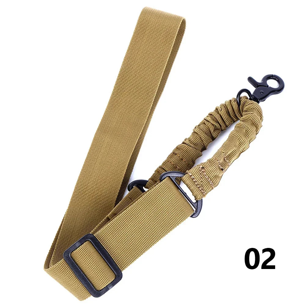 Sangle Tactique pour Fusil – 1, 2 ou 3 Points – Réglable avec Élastique Bungee - BLACKBEARD OUTDOOR INDUSTRIES