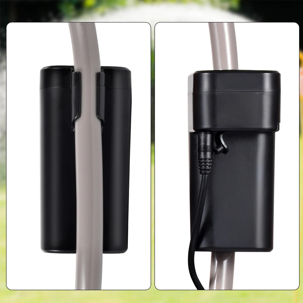 Douche de camping rechargeable USB-C – Kit avec poche d’eau 20 L