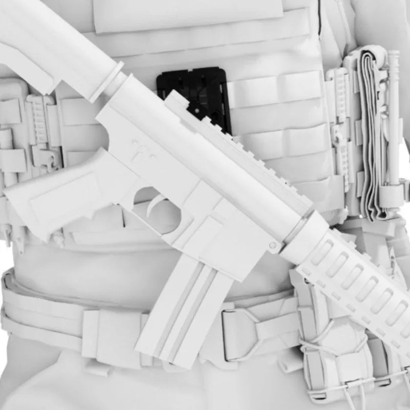 Support porte-arme longue ambidextre pour plateformes AR et AK