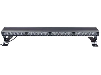 Gyrophare police LED 61 cm, rampe 12/24 V