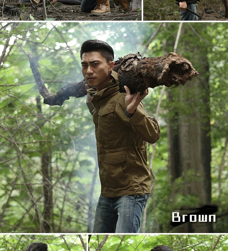 Veste M65 Tactique Militaire Homme – Hiver | Imperméable, Polaire, Chaude & Résistante - BLACKBEARD OUTDOOR INDUSTRIES