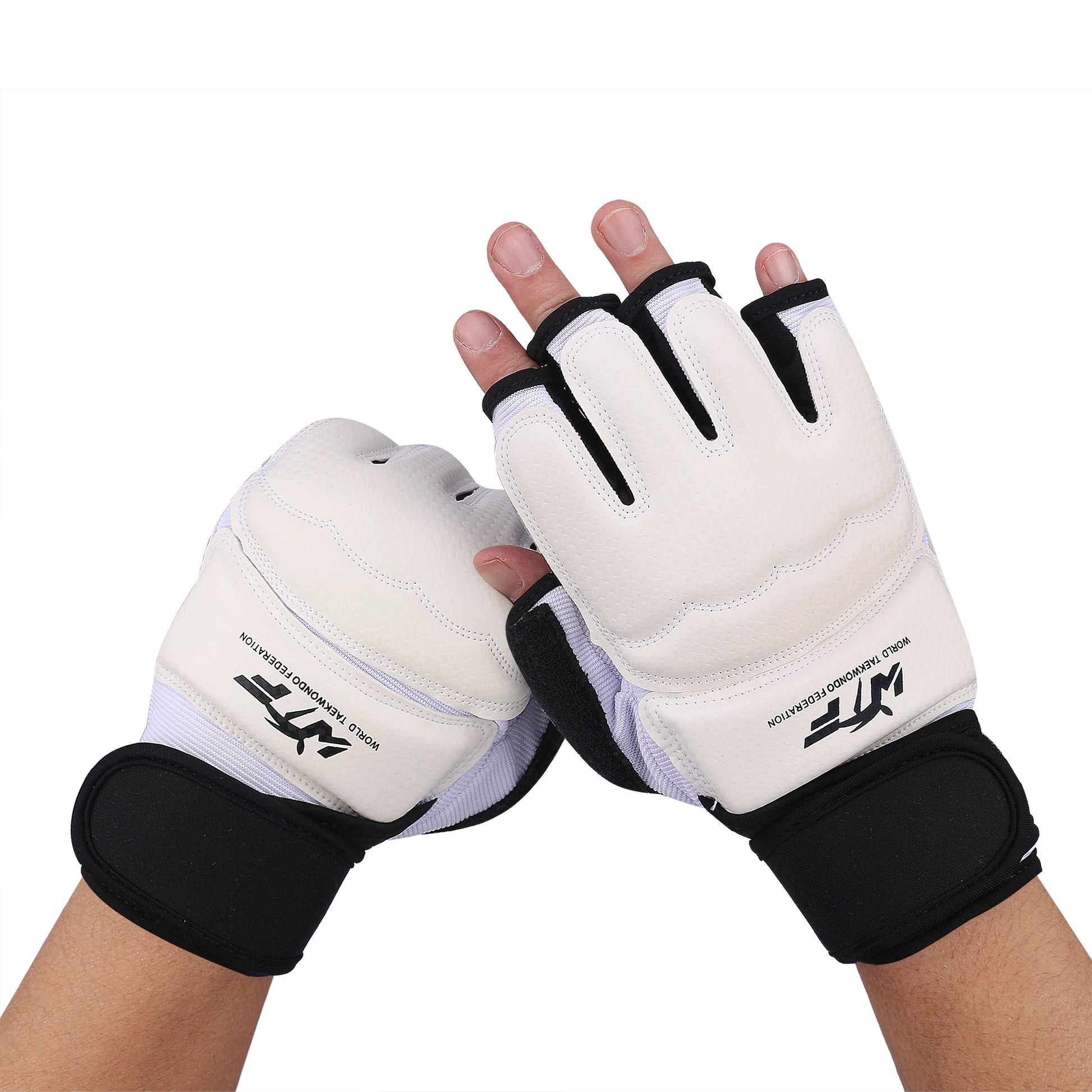 Gants de Boxe Demi-Doigts – MMA / Sanda / Taekwondo / Karaté – Cuir PU – Adulte & Enfant - BLACKBEARD OUTDOOR INDUSTRIES