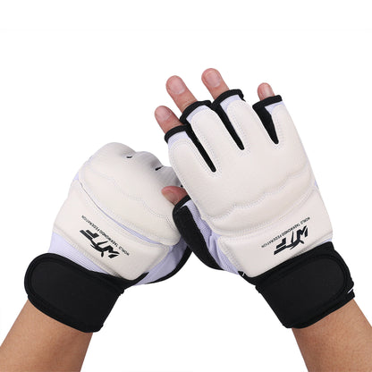 Gants de Boxe Demi-Doigts – MMA / Sanda / Taekwondo / Karaté – Cuir PU – Adulte & Enfant - BLACKBEARD OUTDOOR INDUSTRIES