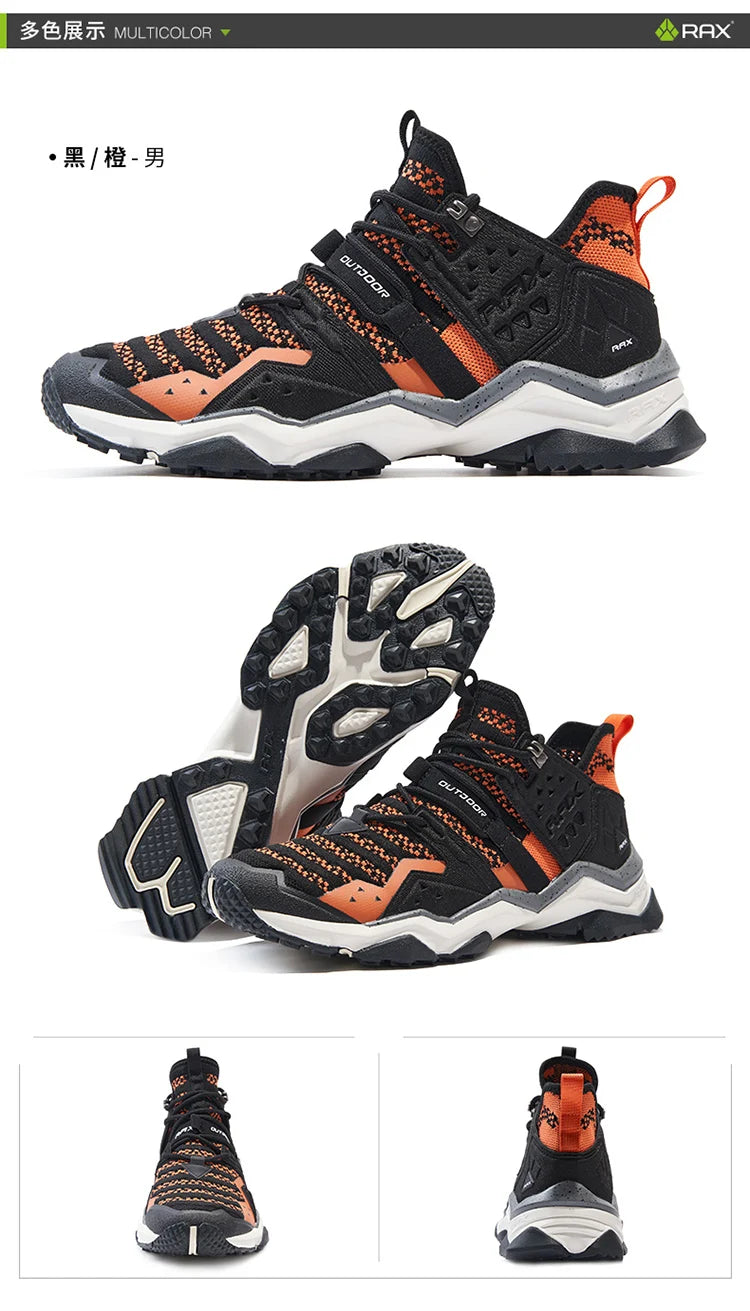 Rax Men's Running Shoes - Sneakers Légers et Respirants pour Homme, Idéals pour le Sport et les Activités Extérieures BLACKBEARD OUTDOOR INDUSTRIES