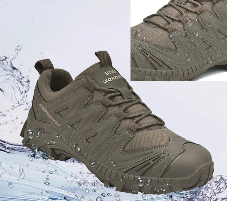Baskets Tactiques Homme – Nylon Respirant, Coupe Large, Semelle Caoutchouc Antidérapante, Pointures 39-46