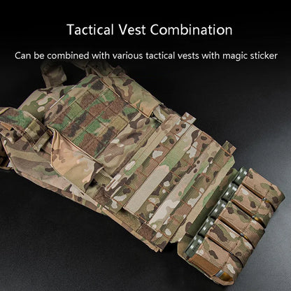 Pochette pour Grenades M203 – Porte-Grenades 5 Éléments 40MM – Accessoire pour Gilet Tactique Micro, Veste de Combat et Transporteur de Plaque - BLACKBEARD OUTDOOR INDUSTRIES