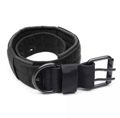 Collier Tactique Réglable pour Chien – Militaire, Entraînement & Sécurité | Nylon Résistant Ma boutique