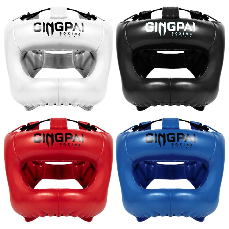 Casque de Boxe Semi-Ouvert – Protection Tête Sanda, Muay Thai, Kickboxing | Homme, Femme & Enfant | S à L | 15 Coloris - BLACKBEARD OUTDOOR INDUSTRIES