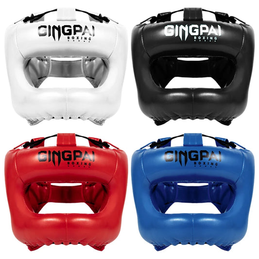 Casque de Boxe Semi-Ouvert – Protection Tête Sanda, Muay Thai, Kickboxing | Homme, Femme & Enfant | S à L | 15 Coloris - BLACKBEARD OUTDOOR INDUSTRIES