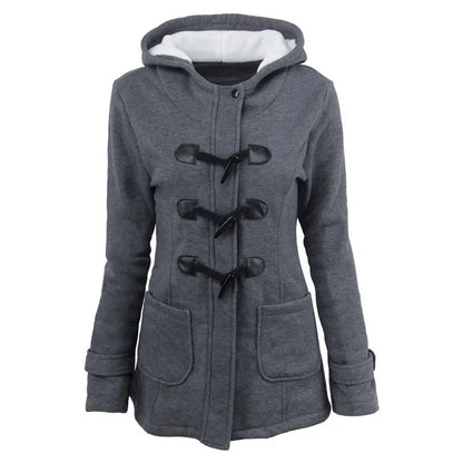 Veste femme à capuche zippée avec poches, du S au 5XL