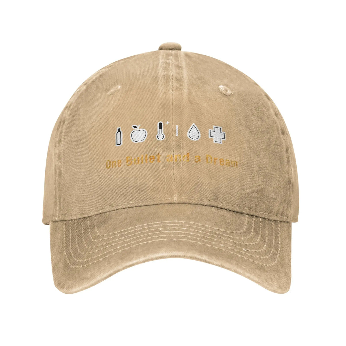 Casquette Baseball DayZ « One Bullet and a Dream » – Snapback Coton Unisexe | Protection Solaire Outdoor | Cadeau Gamer