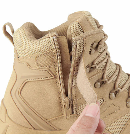 Bottes de Combat Tactiques Améliorées pour Homme - Chaussures de Randonnée Résistantes et Respirantes BLACKBEARD OUTDOOR INDUSTRIES