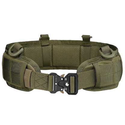 Ceinture Tactique MOLLE Dégagement Rapide – Ajustable Outdoor Combat & CS