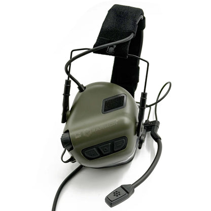 Casque de tir Earmor M32 SE – antibruit électronique avec micro, PTT M51 et support ARC pour casque - BLACKBEARD OUTDOOR INDUSTRIES