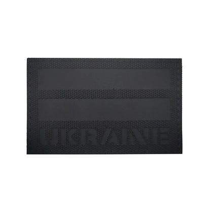 Patch Tactique Ukraine Brodé – Écusson Drapeau Ukrainien, Velcro Hook & Loop
