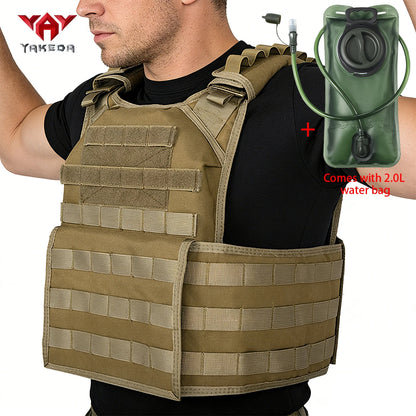 Porte plaque CPC YAKEDA avec sangle ajustable et système molle - BLACKBEARD OUTDOOR INDUSTRIES