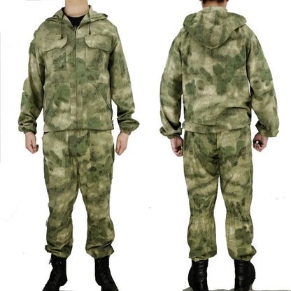 Tenue Camouflage Tactique Été – ATFG EMR White/Yellow Flower – Veste & Pantalon - BLACKBEARD OUTDOOR INDUSTRIES