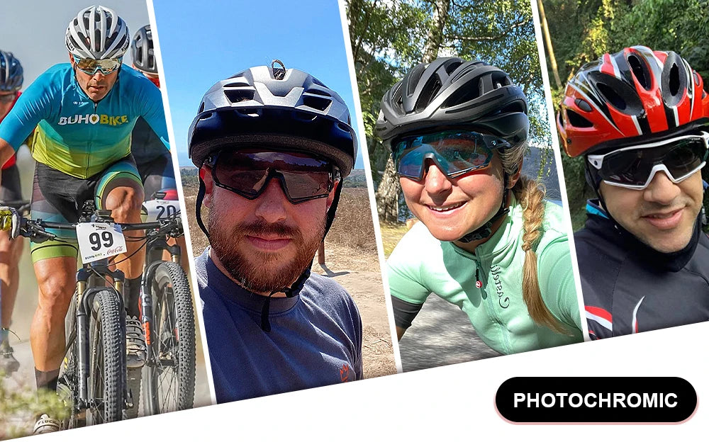 X-TIGER Lunettes de Cyclisme 5 Verres – UV400, Polarisées – Pour Vélo, Running, Pêche & Sports Extérieurs - BLACKBEARD OUTDOOR INDUSTRIES
