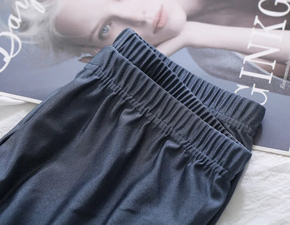 Leggings Skinny Élastiques Femme - Pantalon Crayon Slim Taille Plus, Brillant, Idéal pour Yoga et Activités Sportives - BLACKBEARD OUTDOOR INDUSTRIES