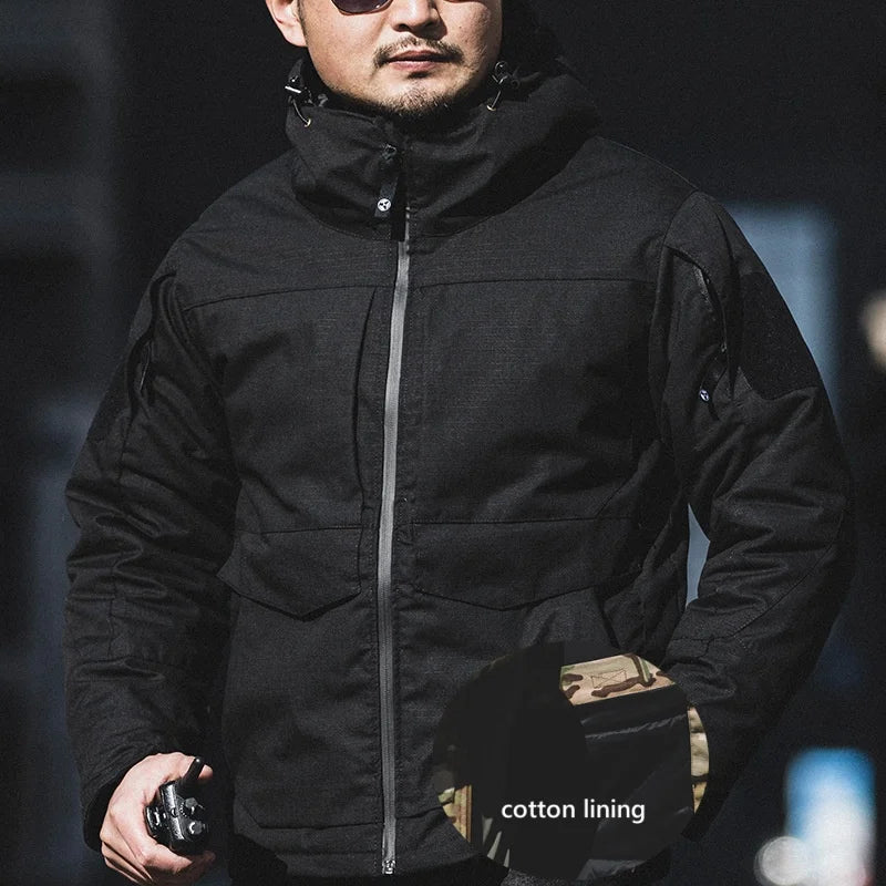 Veste M65 Tactique Chauffante pour Homme – Hiver, Coupe-Vent, Imperméable, Camouflage - BLACKBEARD OUTDOOR INDUSTRIES