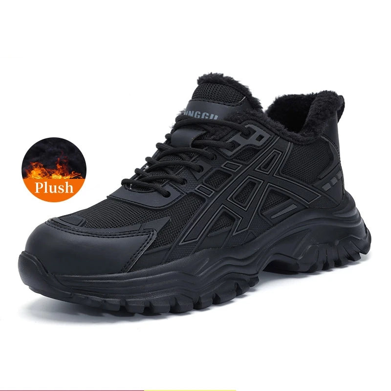 Chaussures de sécurité discrètes, police en civil, embout acier