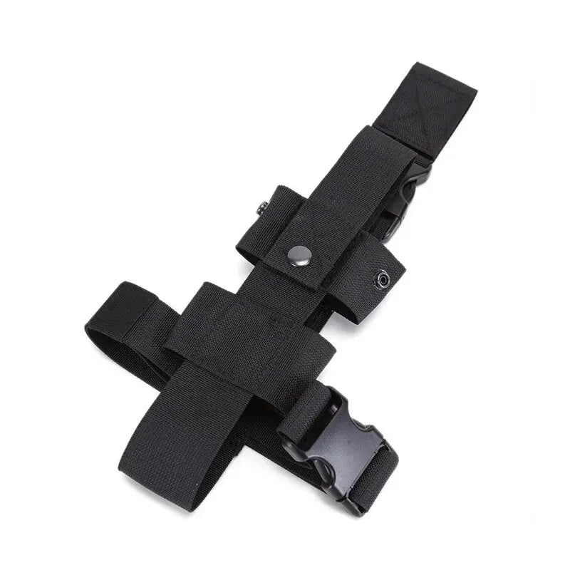 Holster Tactique Cuisse, Pochette MK9 pour Ceinture, Sac de Jambe avec Support pour Spray au Poivre. BLACKBEARD OUTDOOR INDUSTRIES