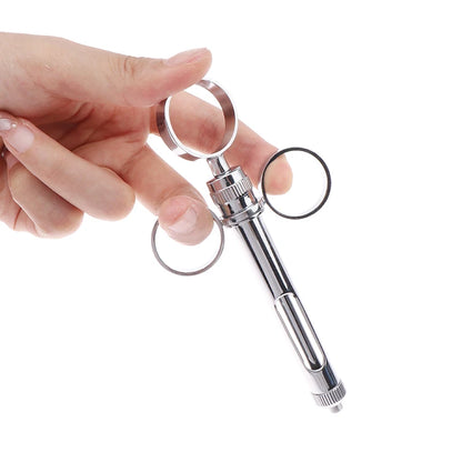 Seringue Dentaire Intraligamentaire Acier Inoxydable 1,8 ml – Style Stylo Aspirante – Instrument Chirurgical Dentiste