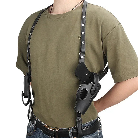 ERQYGRA Holster Tactique Double Épaule – Port Discret & Anti-Vol - BLACKBEARD OUTDOOR INDUSTRIES