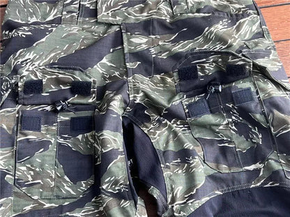 Ensemble Tactique Tom Jungle Tiger GEN3 - Vêtements de Combat Outdoor Résistants aux Déchirures, Pantalons G3 + Veste GEN3, Durable et Confortable BLACKBEARD OUTDOOR INDUSTRIES