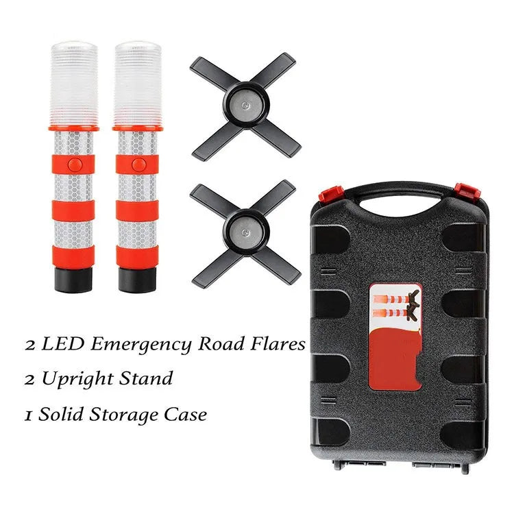 Lampe de signalisation LED magnétique – Rouge, jaune ou bleu