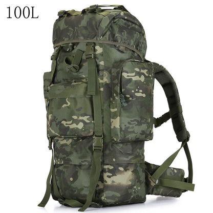 Sac à Dos Tactique 100L – Ultra Grande Capacité Étanche avec Cadre Interne - BLACKBEARD OUTDOOR INDUSTRIES