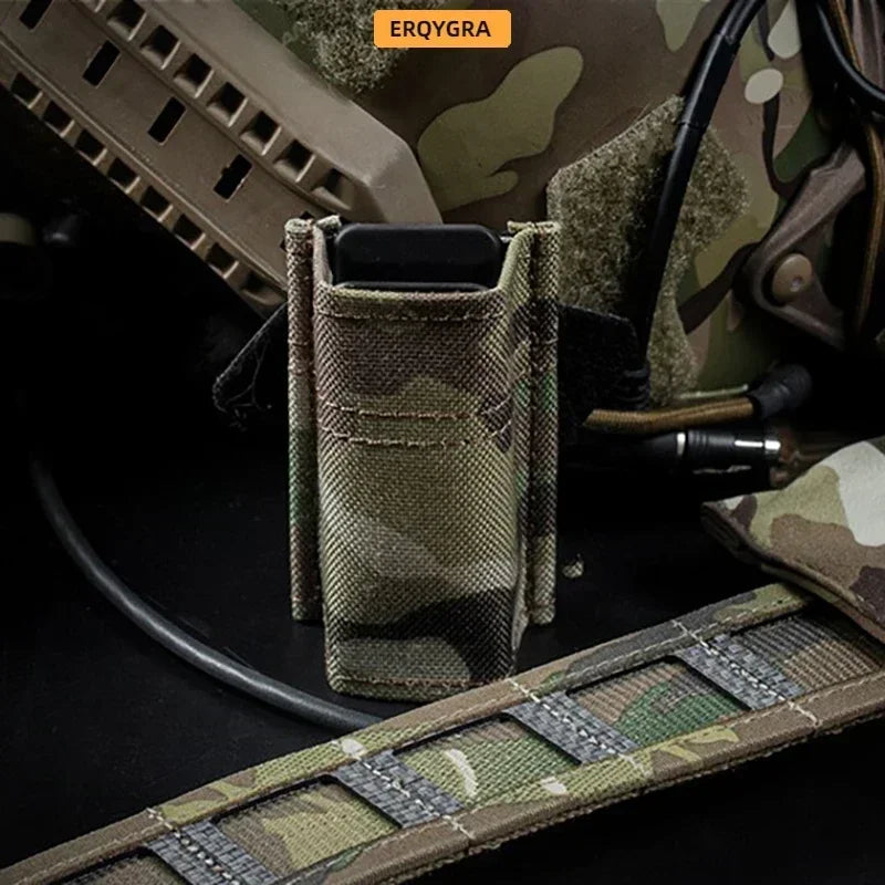 Poche à Chargeur Tactique Molle FAST Multi-Angle pour 9mm – Système de Poche à Magasin Simple BLACKBEARD OUTDOOR INDUSTRIES