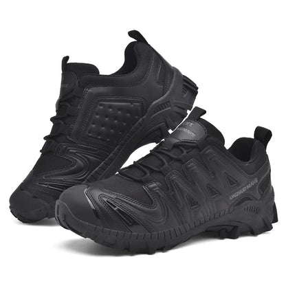 Baskets Tactiques Homme – Nylon Respirant, Coupe Large, Semelle Caoutchouc Antidérapante, Pointures 39-46