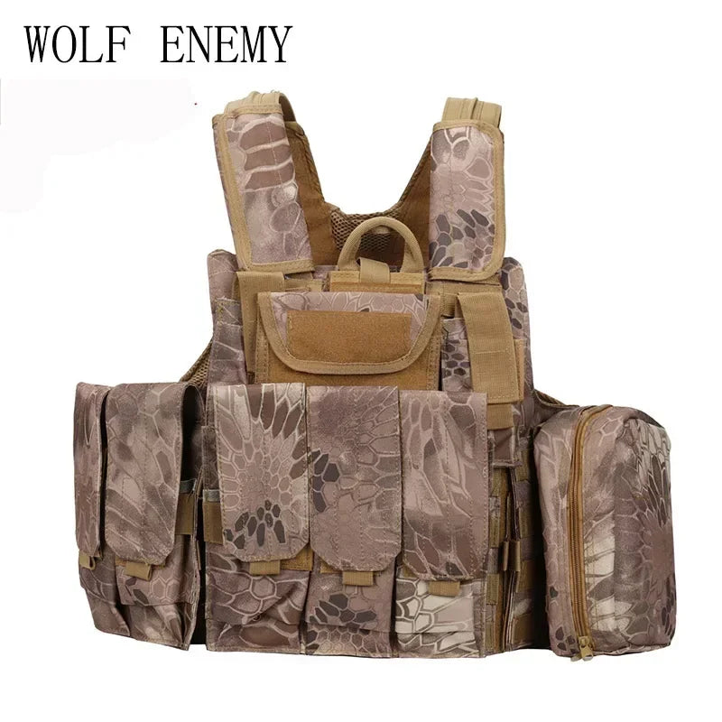 gilet tactique CIRAS WOLF ENEMY 1000D - BLACKBEARD OUTDOOR INDUSTRIES