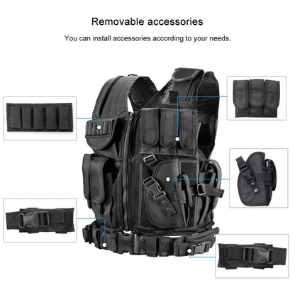 Gilet tactique sécurité professionnel MOLLE intervention - BLACKBEARD OUTDOOR INDUSTRIES