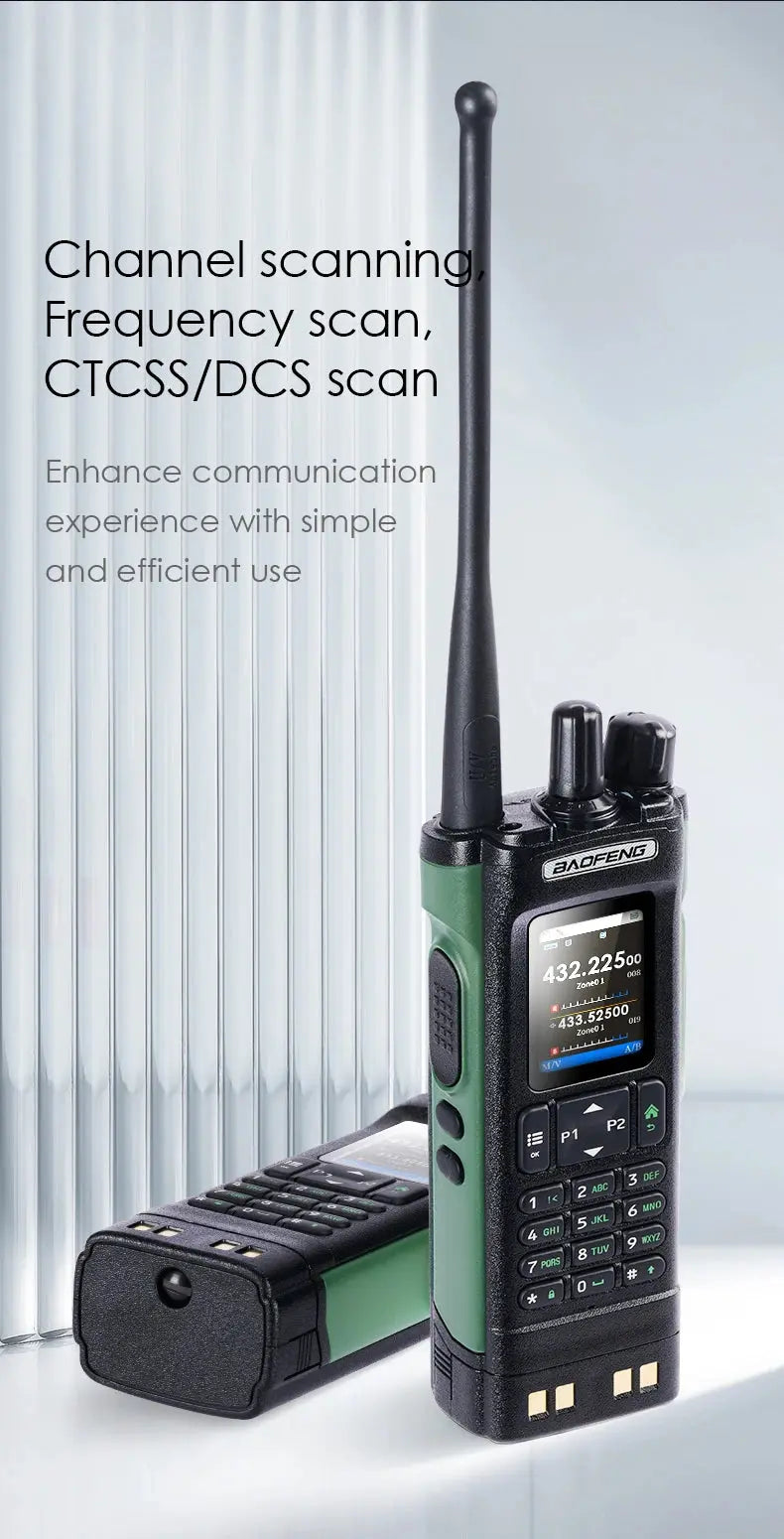 🔊 Talkie-Walkie Baofeng UV-32 – Puissant, Multi-Bande, Programmable via Bluetooth Ma boutique