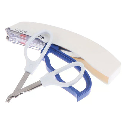 Agrafeuse Cutanée Chirurgicale + Retire-Agrafes – Dispositif de Suture | Formation Médicale & TCCC