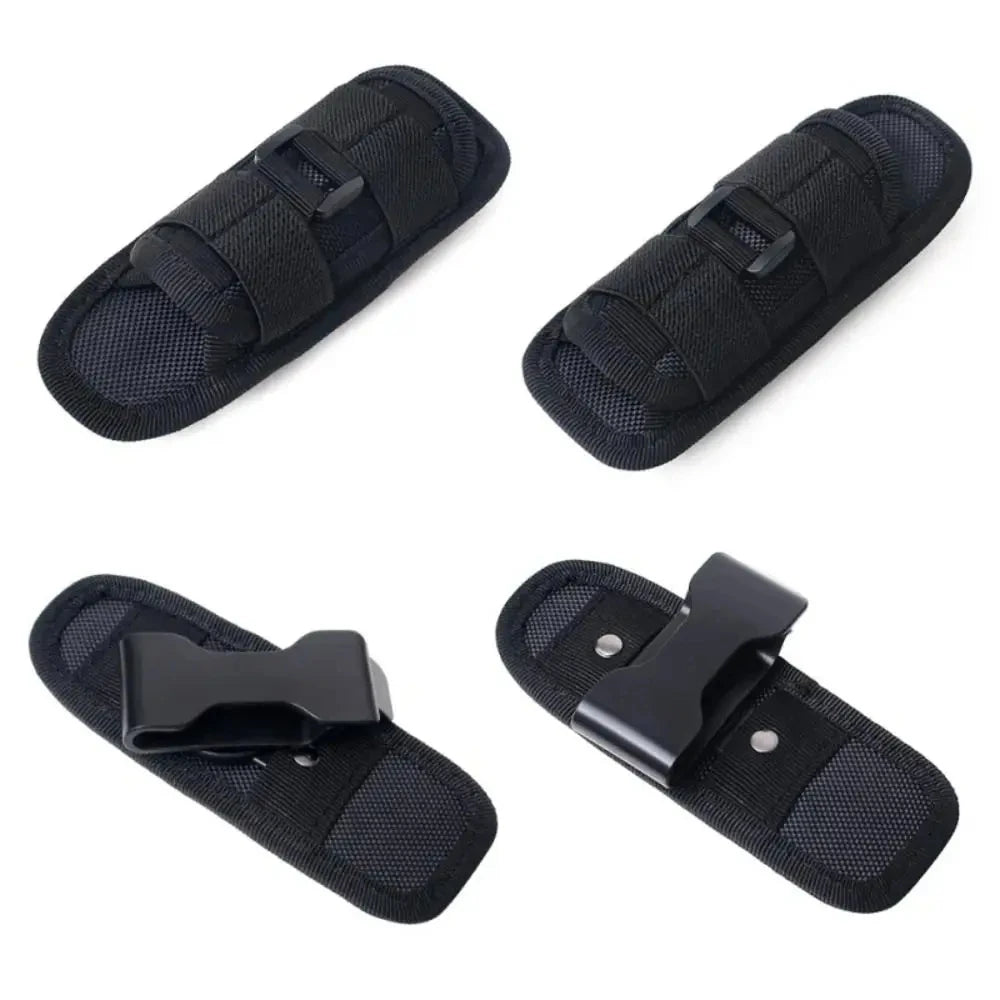 Holster Lampe Torche Tactique Rotatif 360° – Nylon Ceinture | Noir, Kaki, Vert - BLACKBEARD OUTDOOR INDUSTRIES