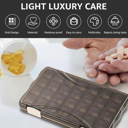 Pilulier Hebdomadaire 21/28 Cases Ma boutique