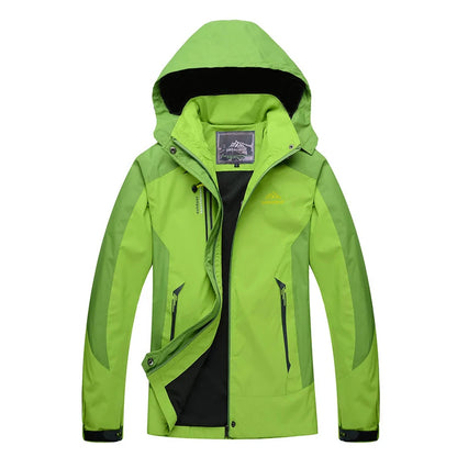 Veste Randonnée Femme Imperméable Coupe-Vent – Capuche Amovible, Multi-Poches - BLACKBEARD OUTDOOR INDUSTRIES