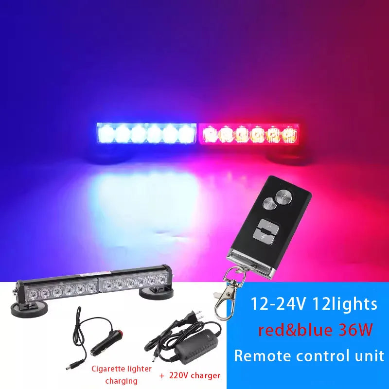 Gyrophare LED Rechargeable – Gyrophare Police Magnétique | Haute Visibilité - BLACKBEARD OUTDOOR INDUSTRIES