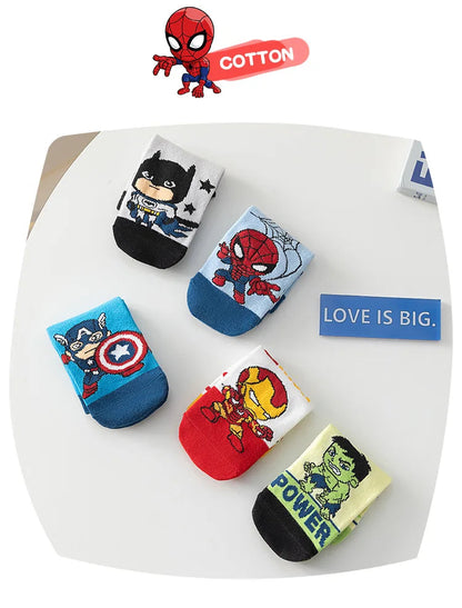 5 paires de chaussettes pour Marvel enfants Ma boutique