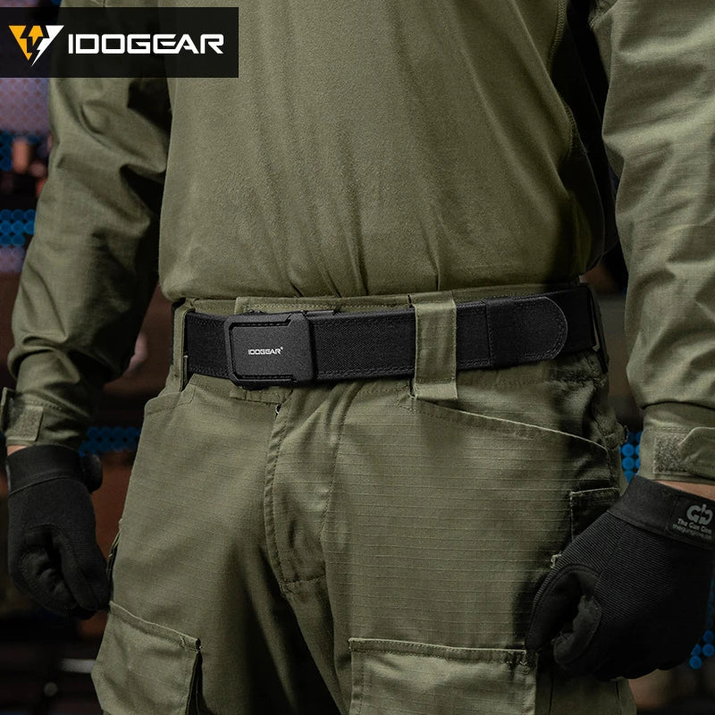 Ceinture Tactique IDOGEAR 1,75" Nylon 1000D – Résistance et Confort pour les Activités Tactiques Ma boutique