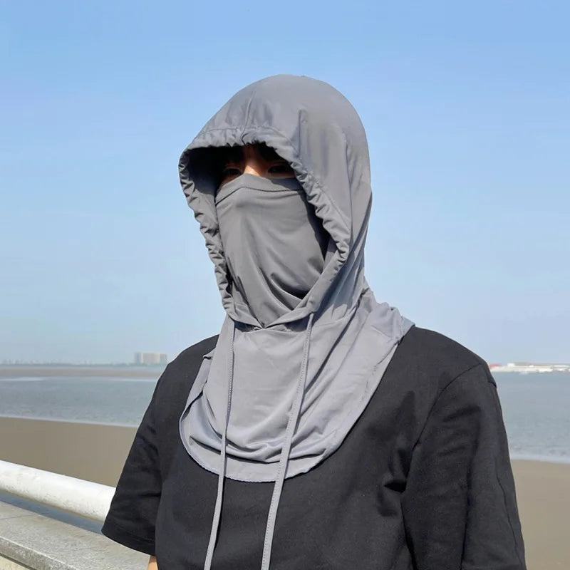 Balaclava Men Women Face Mask Sun/UV Protection Breathable Long Neck Covers Ma boutique