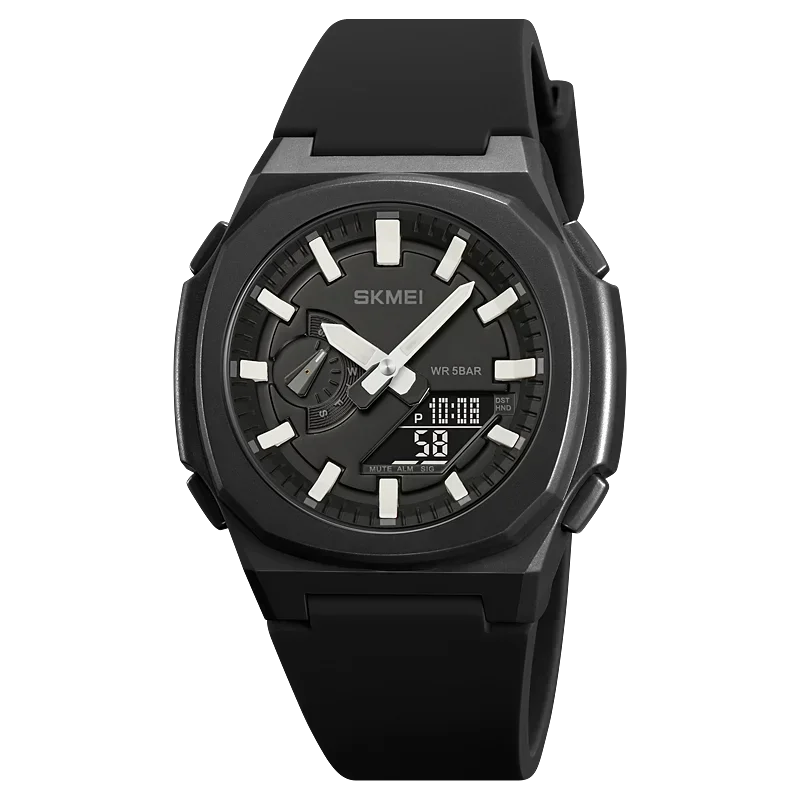Montre de Sport SKMEI 2091 pour Homme – Montre Numérique Militaire Résistante à l'Eau avec Fonction Compte à Rebours et Date - BLACKBEARD OUTDOOR INDUSTRIES