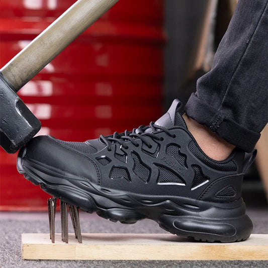 Chaussures de sécurité discrètes police en civil, embout acier