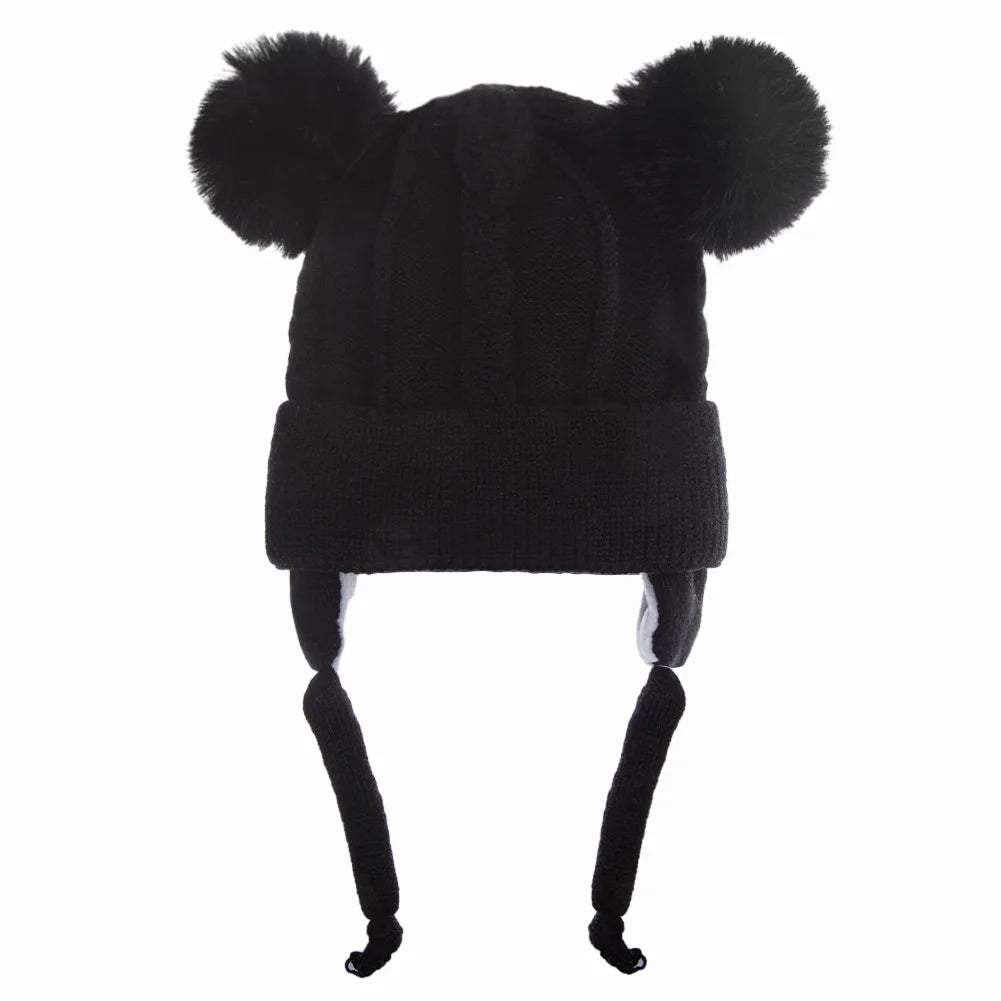 bonnet tricoté ours pour enfant 0/3ans Ma boutique