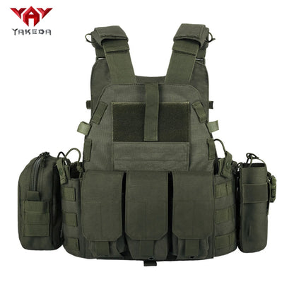 Gilet d'entraînement léger YAKEDA MOLLE pour activités en plein air et formation multi-fonctionnelle - BLACKBEARD OUTDOOR INDUSTRIES